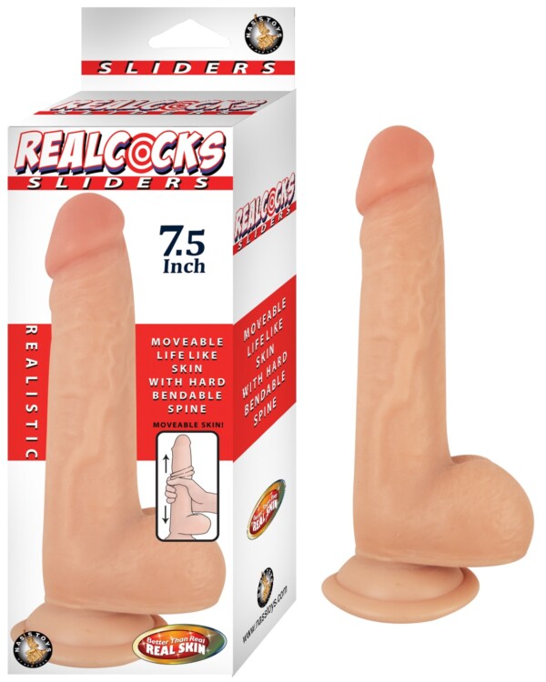 realcocks sliders 7.5 inch flesh realcocks sliders 7.5 inch flesh