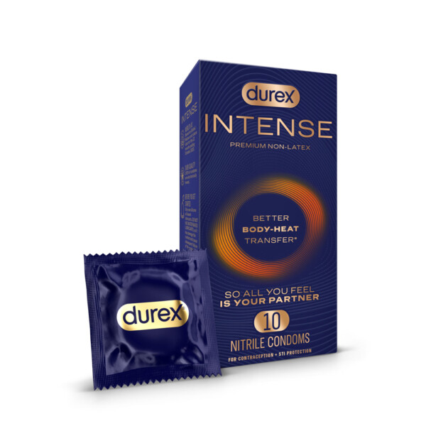 durex intense nitrile condoms 10 pack