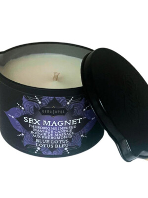sex magnet blue lotus pheromone massage candle 6oz