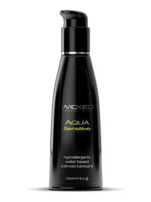 aqua sensitive water based lubricant 4 fl. oz. aqua sensitive water based lubricant 4 fl. oz.