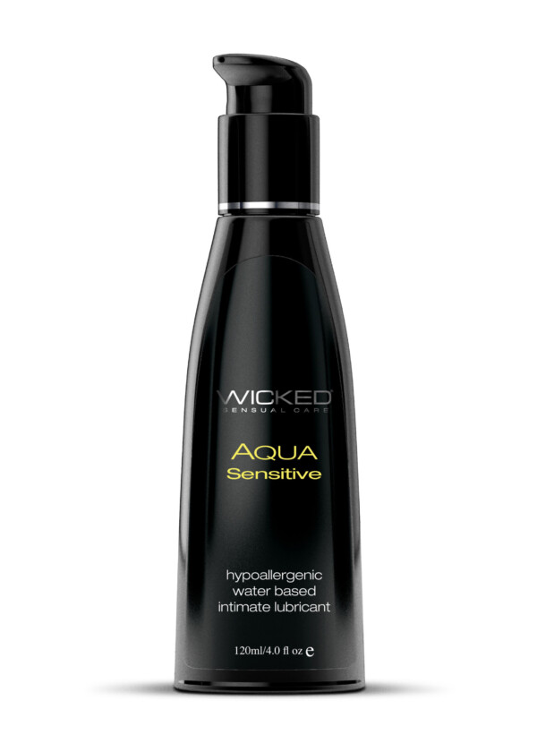 aqua sensitive water based lubricant 4 fl. oz.