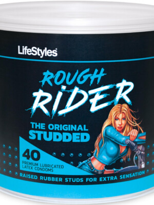 lifestyles rough rider 40 count jar