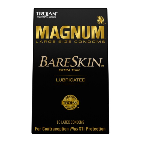 trojan magnum bareskin 10 pack