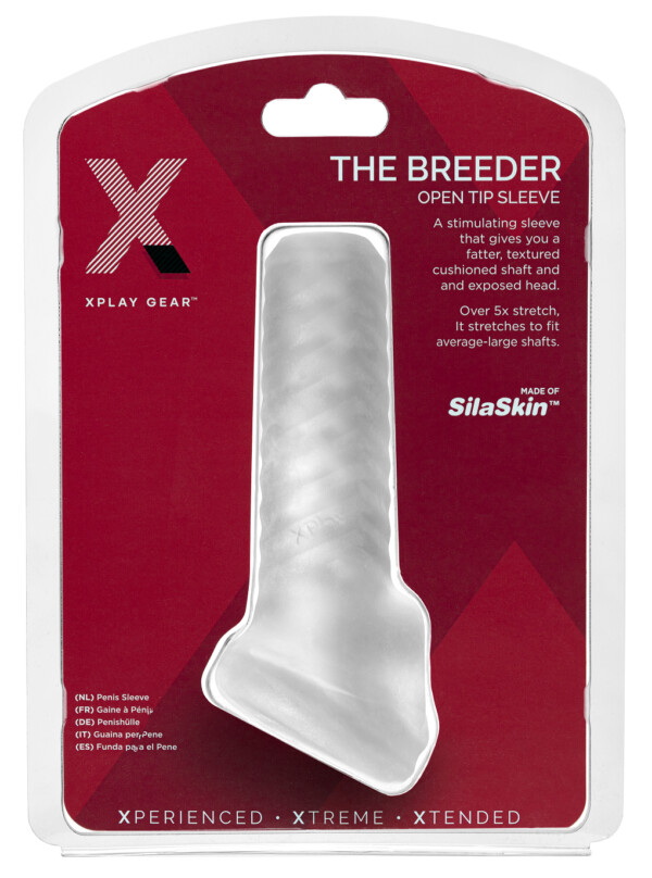 xplay breeder sleeve clear xplay breeder sleeve clear