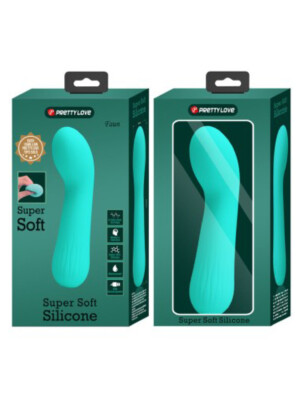 faun rechargeable vibrator turquoise