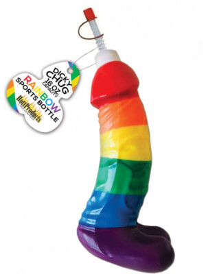 rainbow dicky chug sports bottle 16 oz capacity rainbow dicky chug sports bottle 16 oz capacity