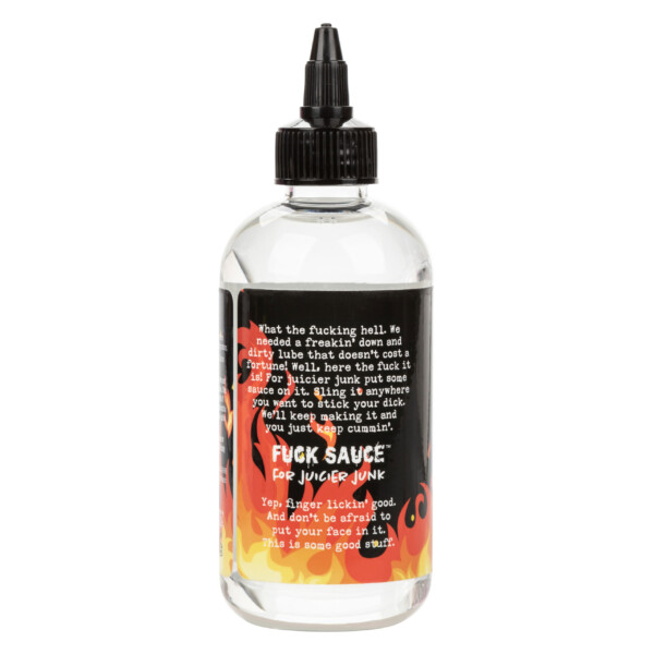 fuck sauce hot extra warming lubricant 8 fl. oz.