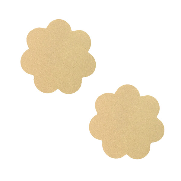 honey light nude back to basics petal pasties