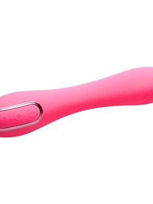 extreme g inflating g spot silicone vibrator pink