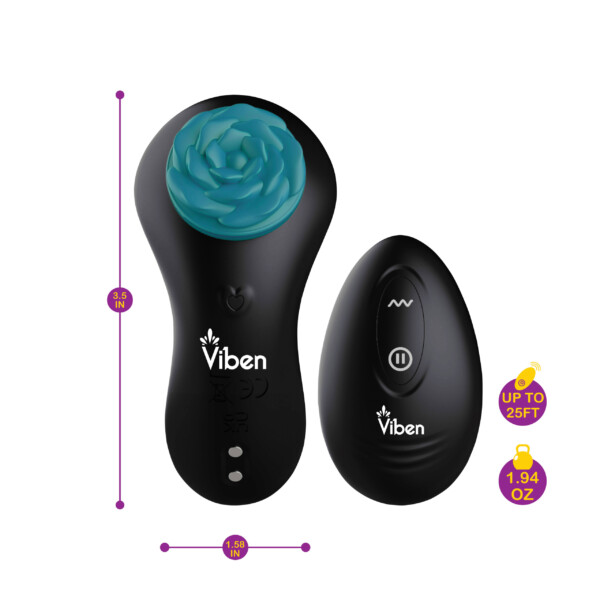 secret seduction remote panty vibe black/ocean