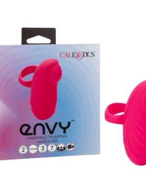 envy handheld thumping massager pink