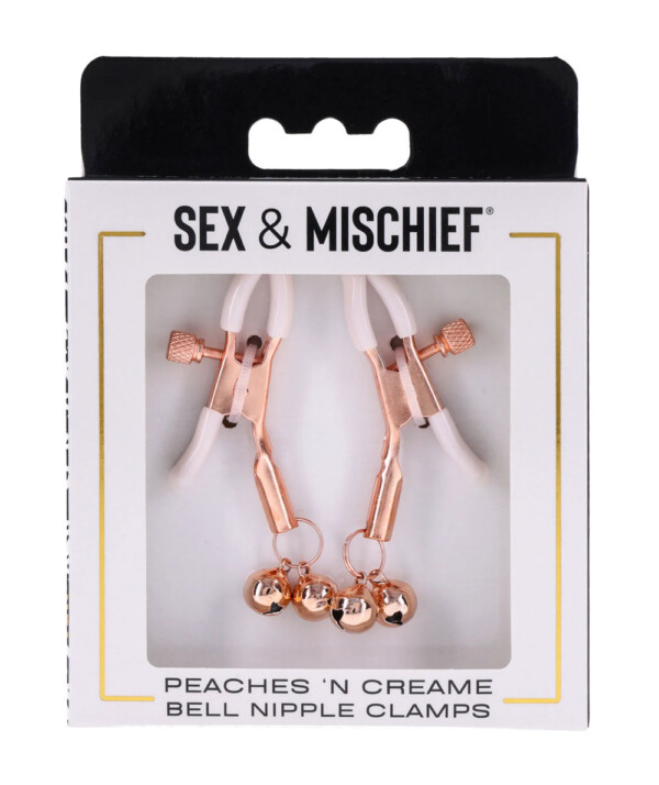 peaches 'n creame bell nipple clamps peaches 'n creame bell nipple clamps