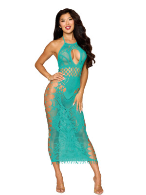 bodystocking gown dmnd one size agate