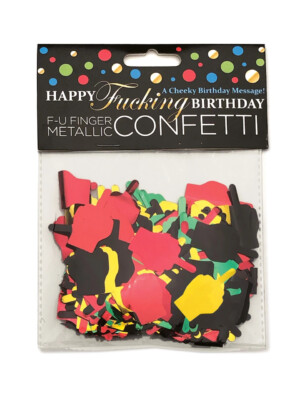happy fucking birthday confetti