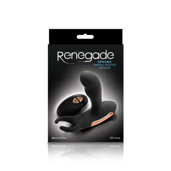renegade sphinx warming prostate massager black renegade sphinx warming prostate massager black