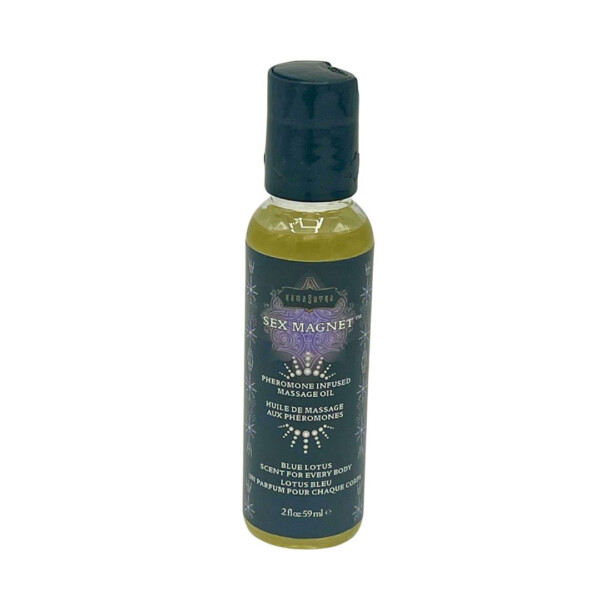 sex magnet blue lotus pheromone massage oil 2 fl