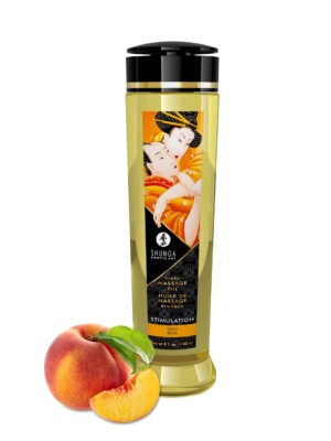 massage oils stimulation 8 fl. oz. peach
