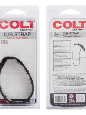 colt adjustable 5 snap leather