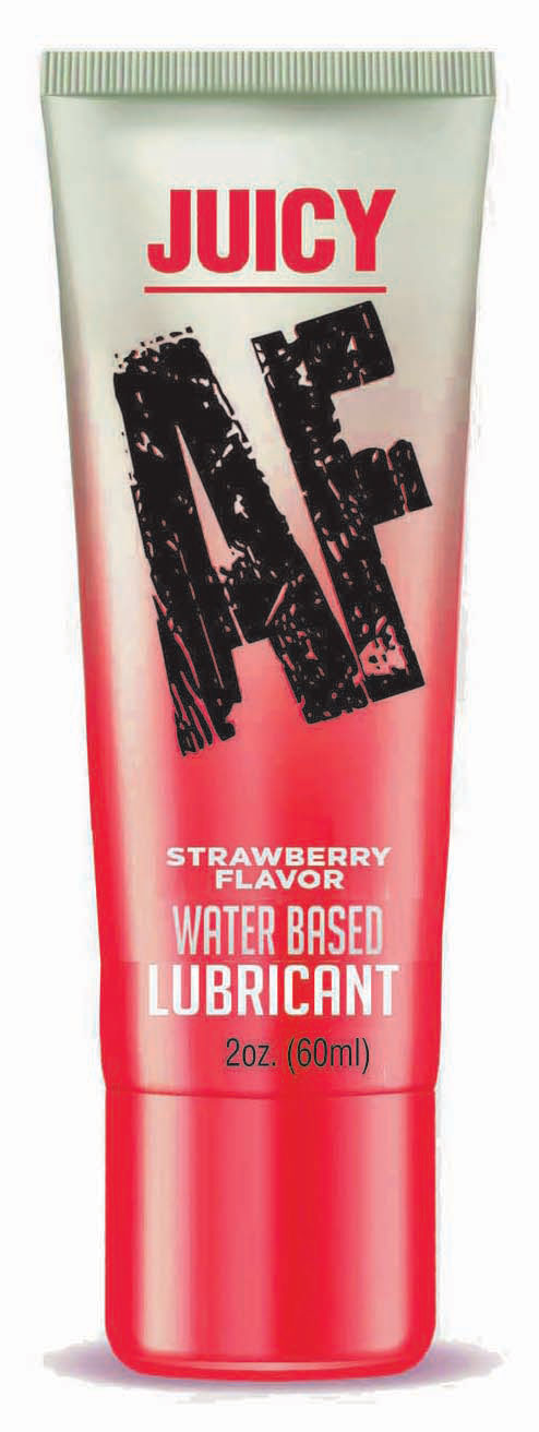 juicy af strawberry water based lubricant 2 oz juicy af strawberry water based lubricant 2 oz