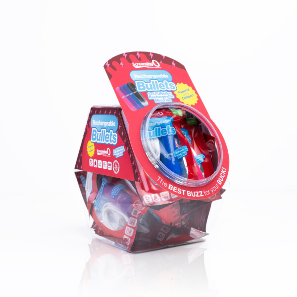 screaming o rechargeable bullets in candy bowl assorted screaming o rechargeable bullets in candy bowl assorted