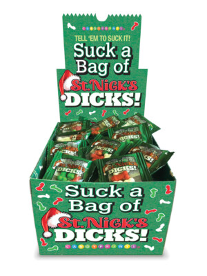 suck a bag of st. nicks dicks display of 100 ct. suck a bag of st. nicks dicks display of 100 ct.