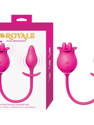 the royale dual massager pink the royale dual massager pink