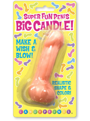 super fun big penis candle pink super fun big penis candle pink