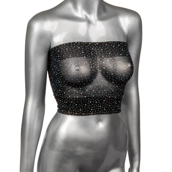 radiance bandeau top black