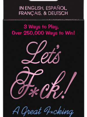 let's f*ck card game let's f*ck card game