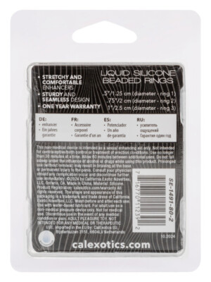 alpha liquid silicone beaded rings