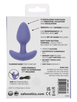 calexotics connect tapered probe purple