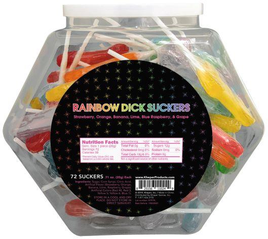 rainbow dick suckers 72 pack rainbow dick suckers 72 pack