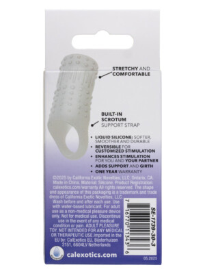 basic essentials liquid silicone stimulation enhancer clear