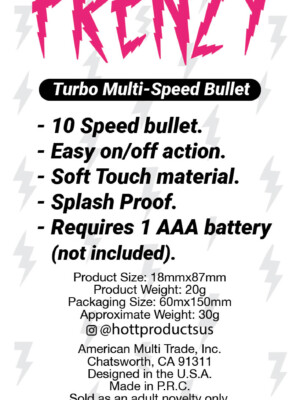 frenzy power bullet black frenzy power bullet black