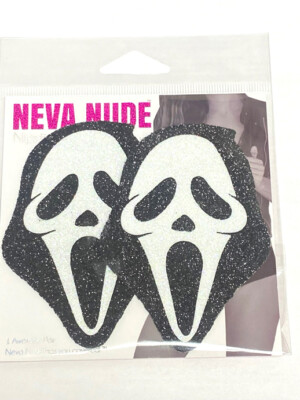 scream ghostface halloween pasties