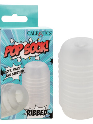 pop sock ribbed clear pop sock ribbed clear