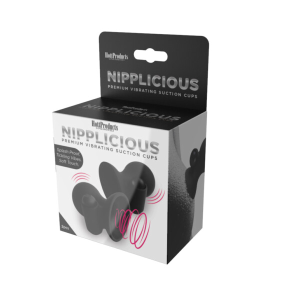 nipplicious vibrating nipple suction cups black nipplicious vibrating nipple suction cups black