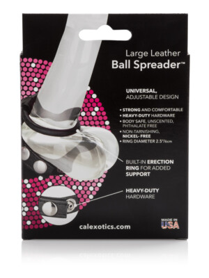 large leather ball spreader