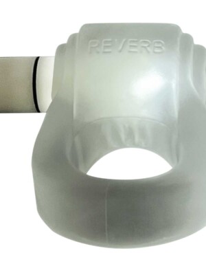 glowdick cockring with led clear ice