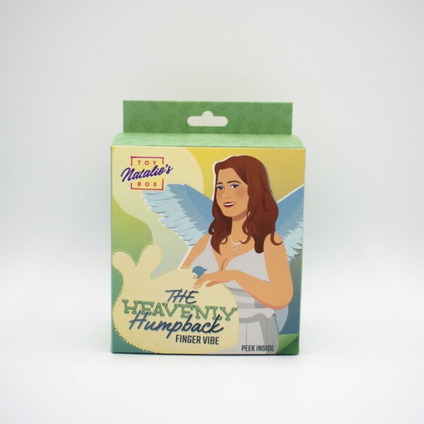 the heavenly humpback finger bullet vibrator blue