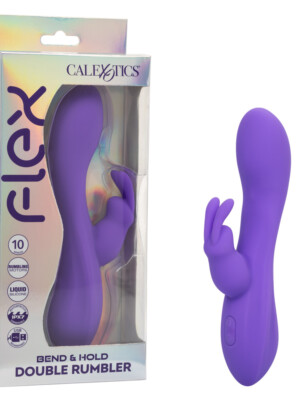 flex bend and hold double rumbler purple