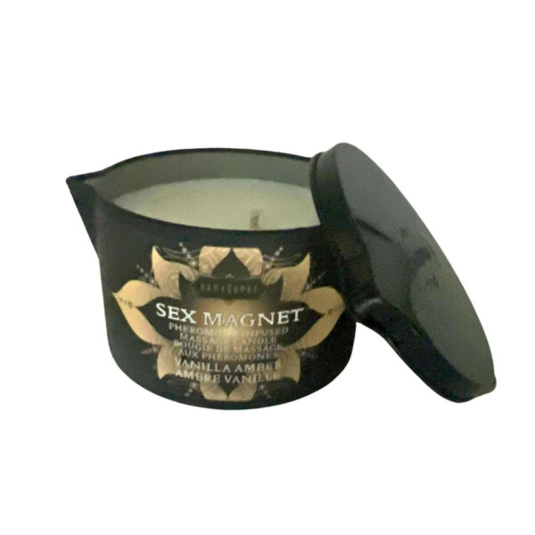 sex magnet pheromone massage candle 6oz vanilla