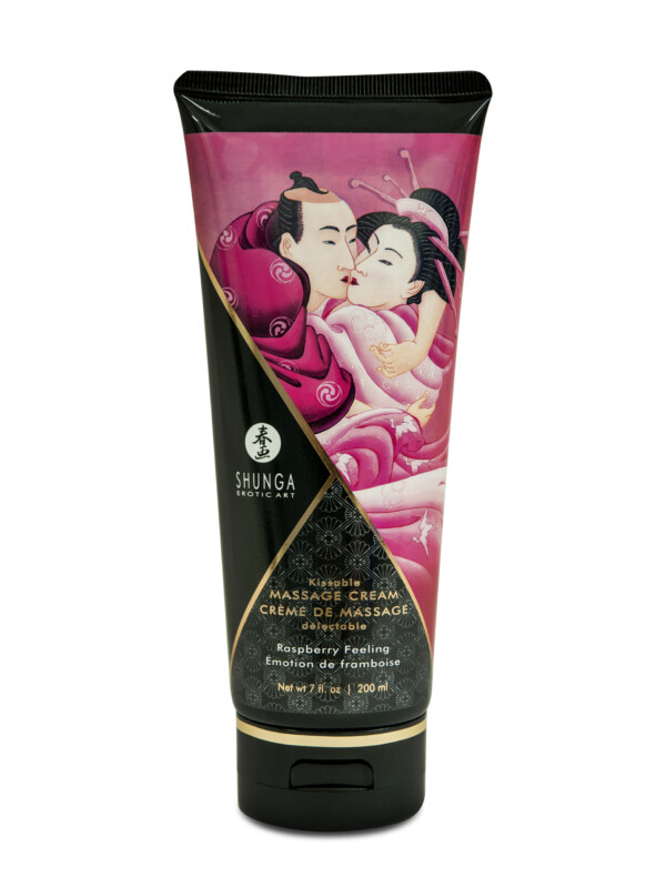 kissable massage cream raspberry feeling 7 fl. oz. / 200 ml kissable massage cream raspberry feeling 7 fl. oz. / 200 ml