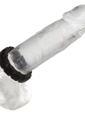 alpha liquid silicone prolong tread ring black