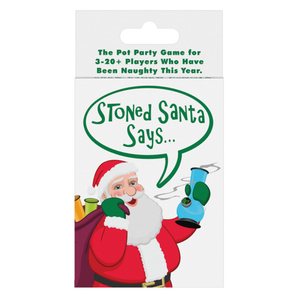 stoned santa says
