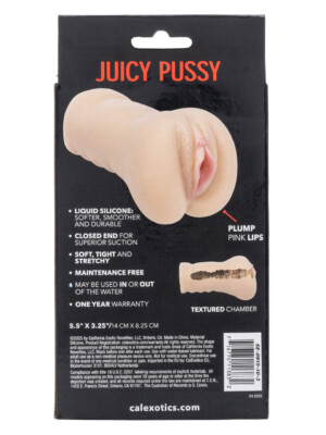 stroke it liquid silicone juicy pussy ivory