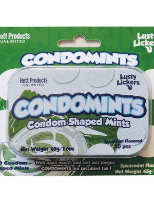 condomints spearmints flavor condoms shaped mints display condomints spearmints flavor condoms shaped mints display