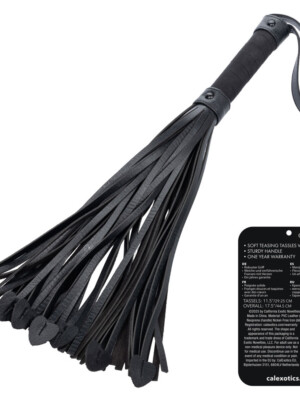 nocturnal collection heart throb flogger black nocturnal collection heart throb flogger black