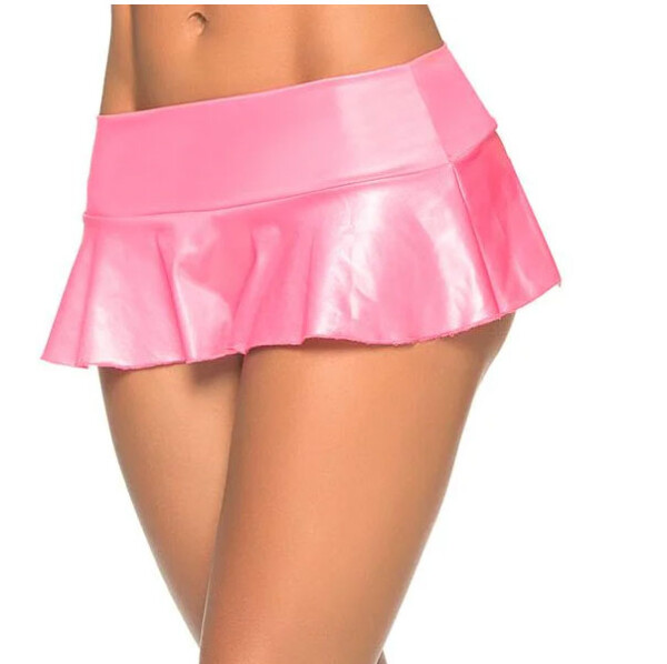 wet ruffle skirt small/medium wet pink