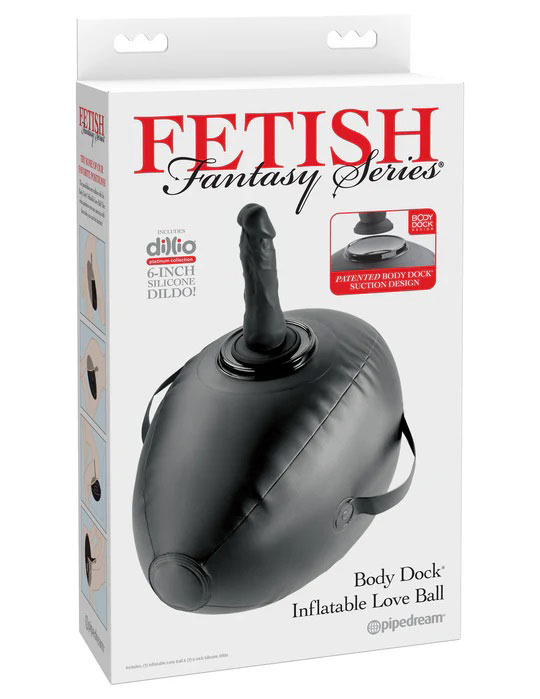 fetish fantasy series body dock inflatable love ball black